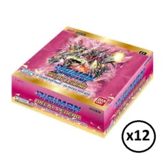 Digimon Card Game Booster Case  Great Legend (12 Boxes)